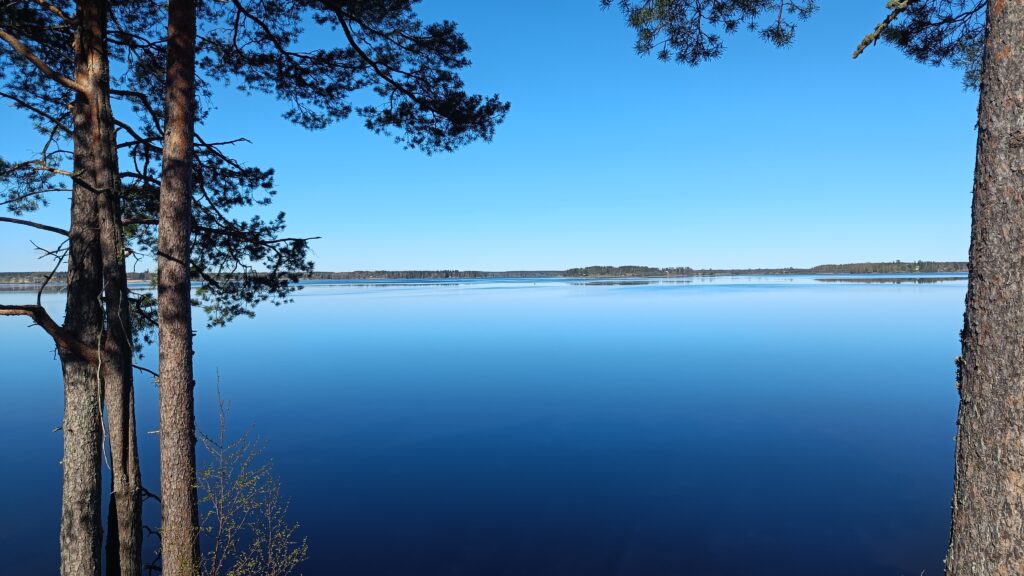 Järvimaisema Kuortaneenjärvelle.