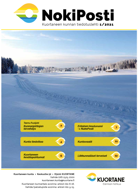 Nokiposti 1/2021 kansikuva
