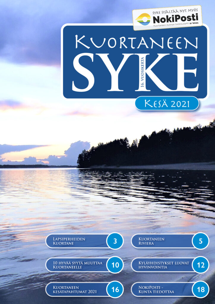 Syke-Nokiposti 2021 kansikuva