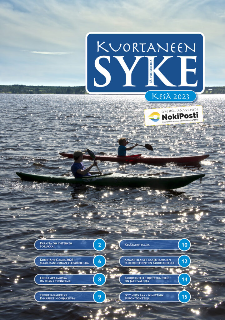 Syke-Nokiposti 2023 kansikuva