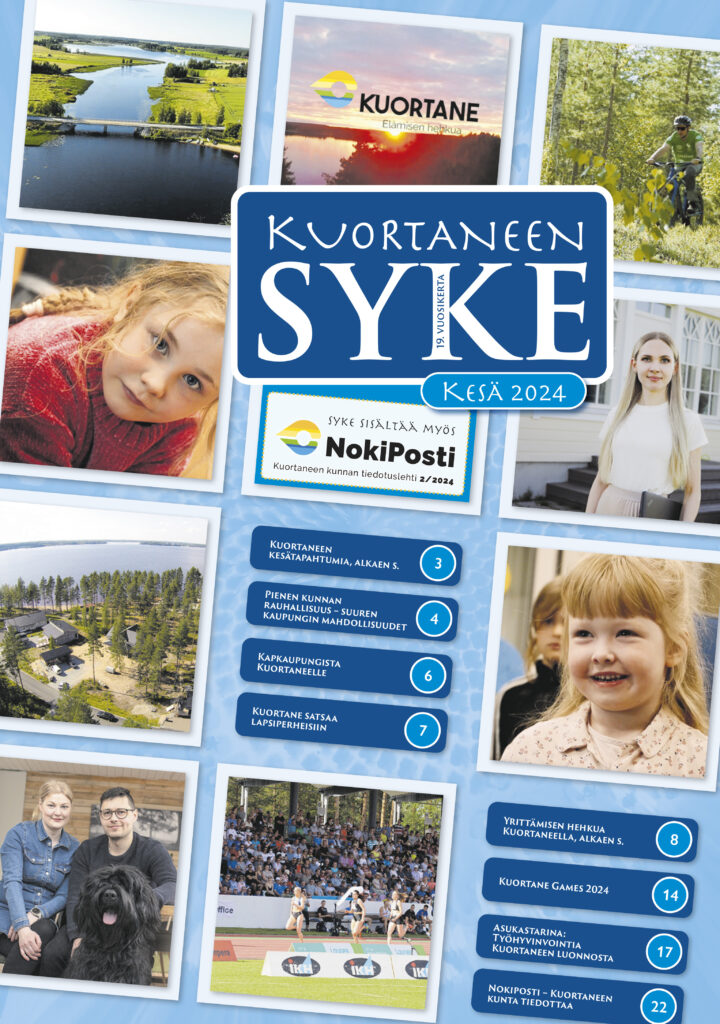 Syke-Nokiposti 2024 kansikuva