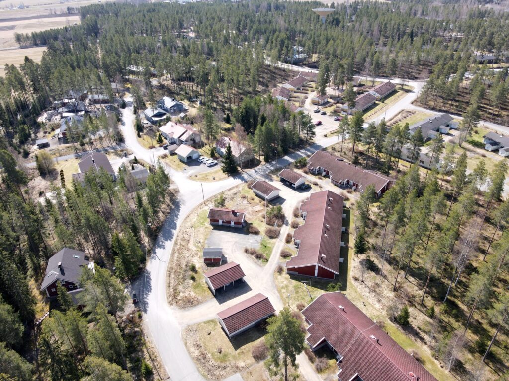 Ilmakuva Kortesmäen alueesta.