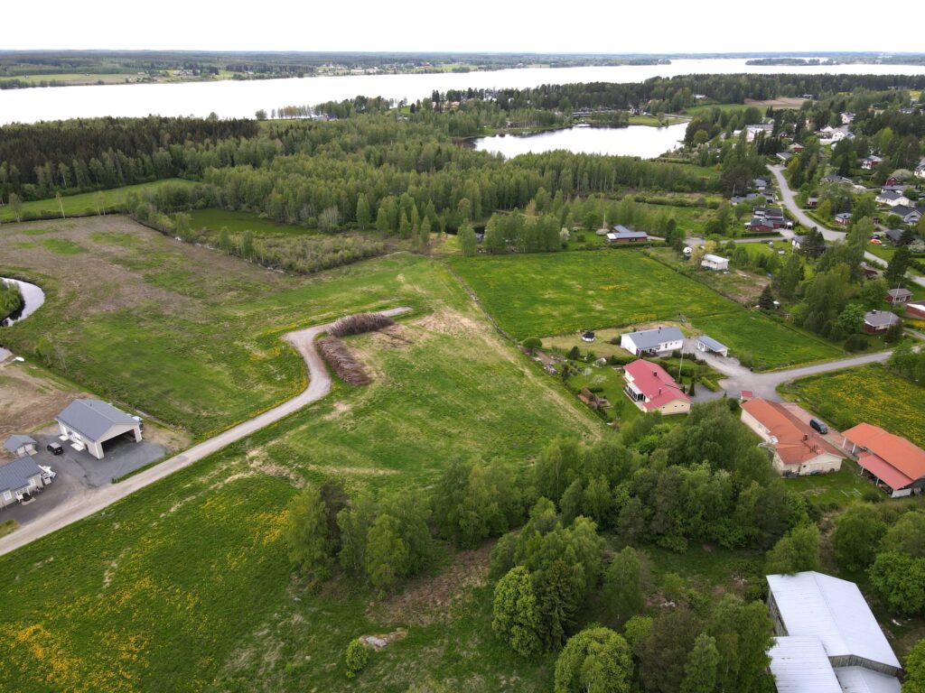 Ilmakuva Keski-Mäenpään alueesta.