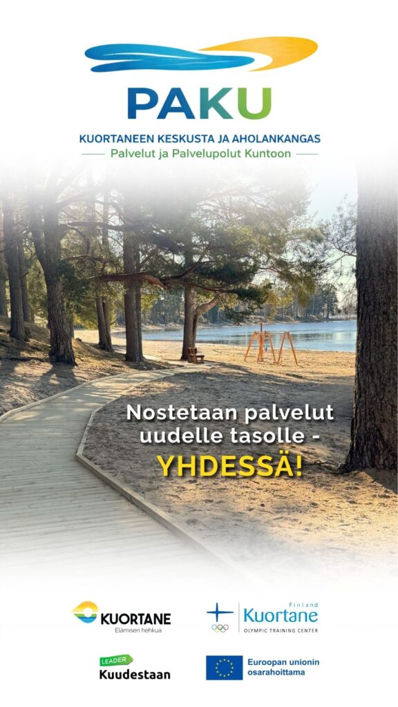 PAKU-hankkeen mainoskuva.
