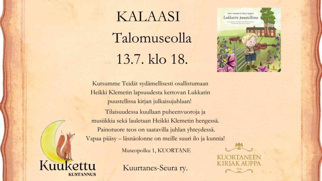 Kalaasi Talomuseolla. 
