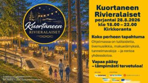 Kuortaneen Rivieralaiset mainos