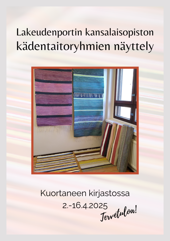 Näyttelyn mainoskuva.